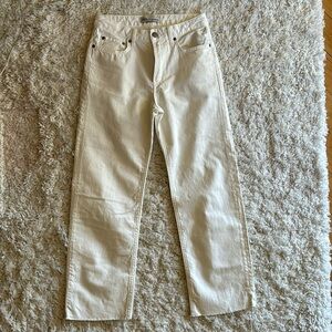 Zara white jeans size 2